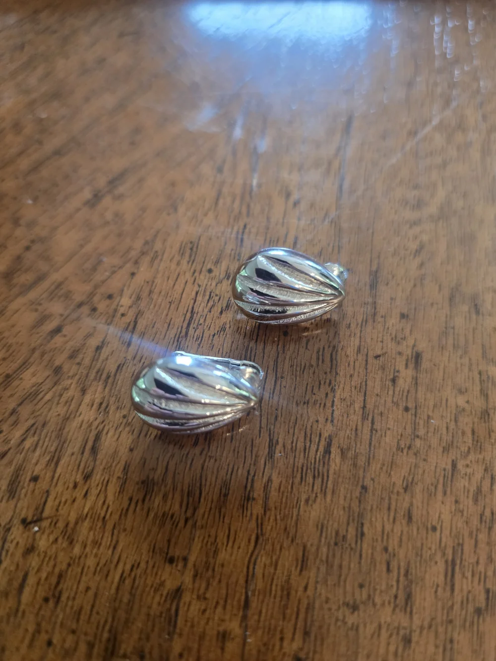 Sara Coventry Silver Toned Teardrop Clip-On Earrings - Women Jewelry